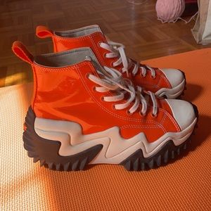 New! Converse run star motion bold mandarin
